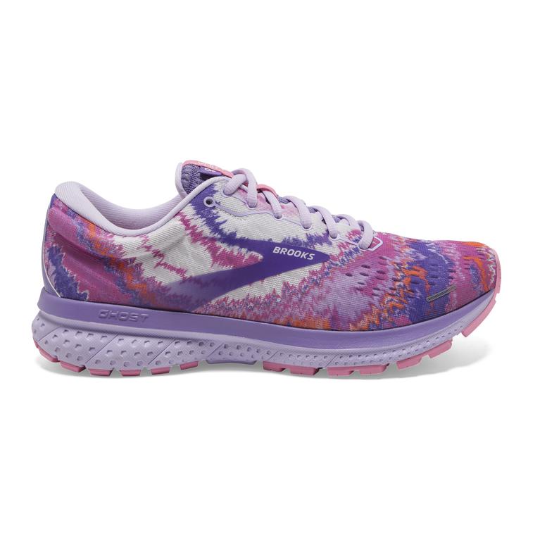 Brooks Ghost 13 Women's Road Running Shoes - Lilac/Pink/Purple (54082-OGCB)